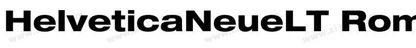 HelveticaNeueLT Rom字体转换